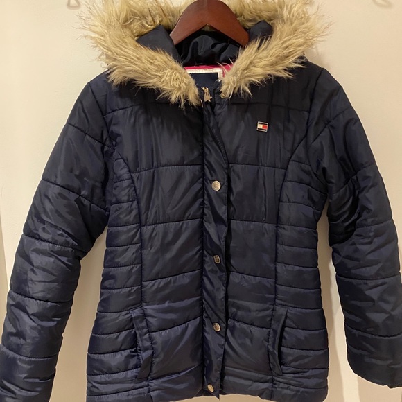 girls tommy hilfiger coat